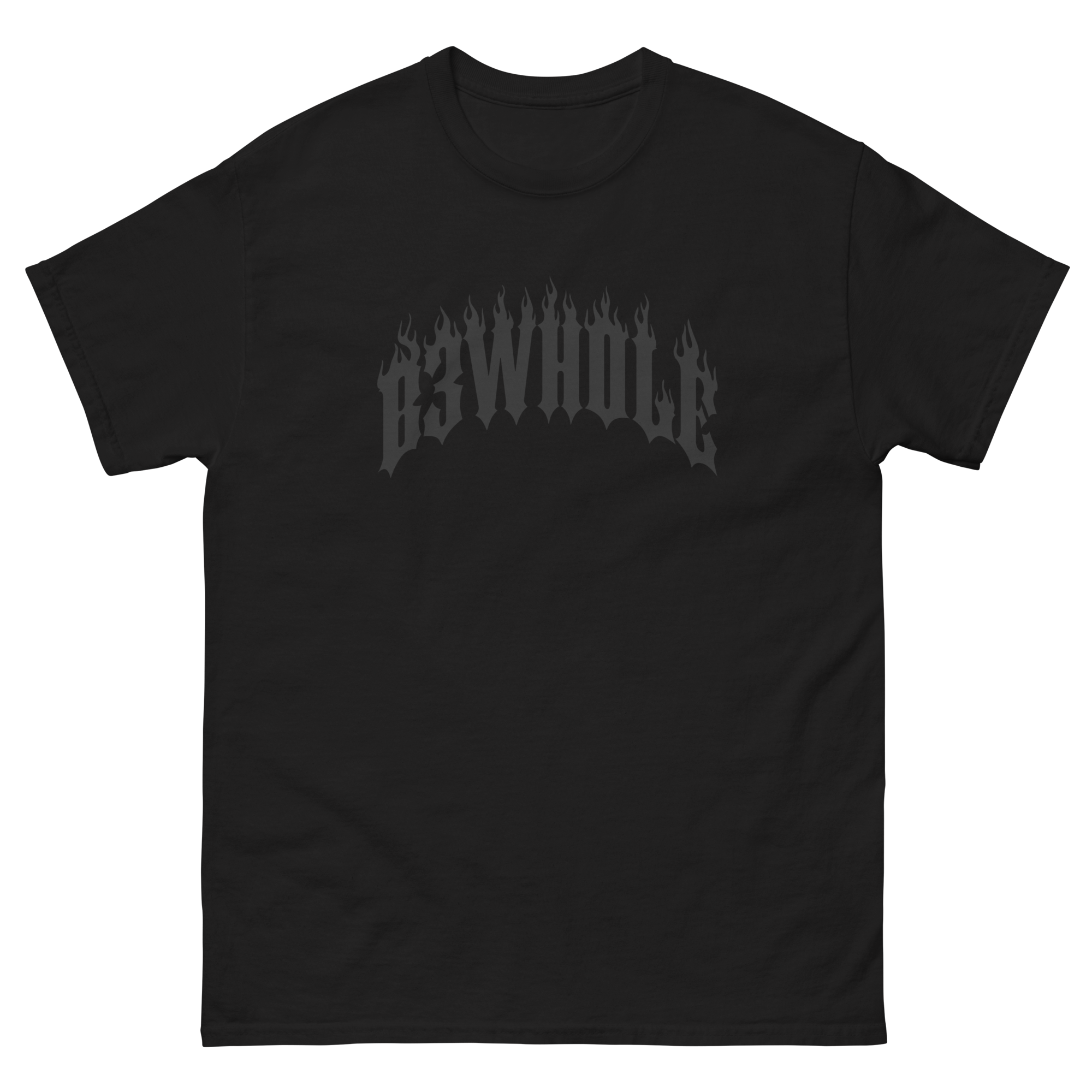£20 Black/Black Hell Script tee