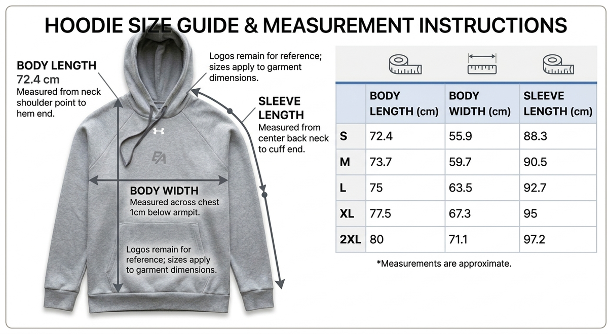 Be Active® x Under Armour® hoodie - Early Bird Discount