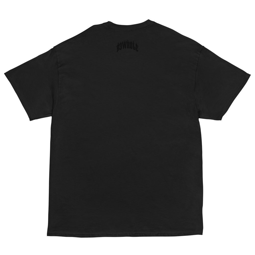 £20 Black/Black Hell Script tee