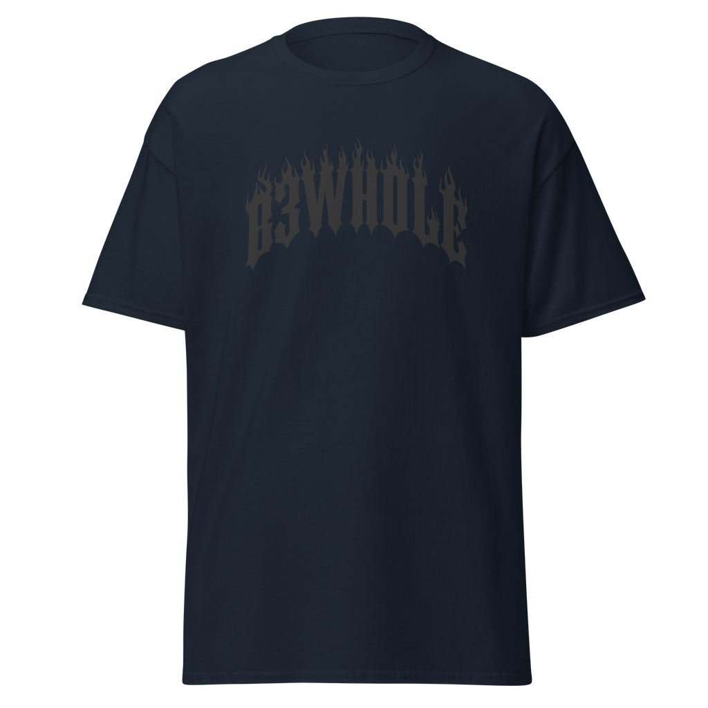 £20 Black/Black Hell Script tee