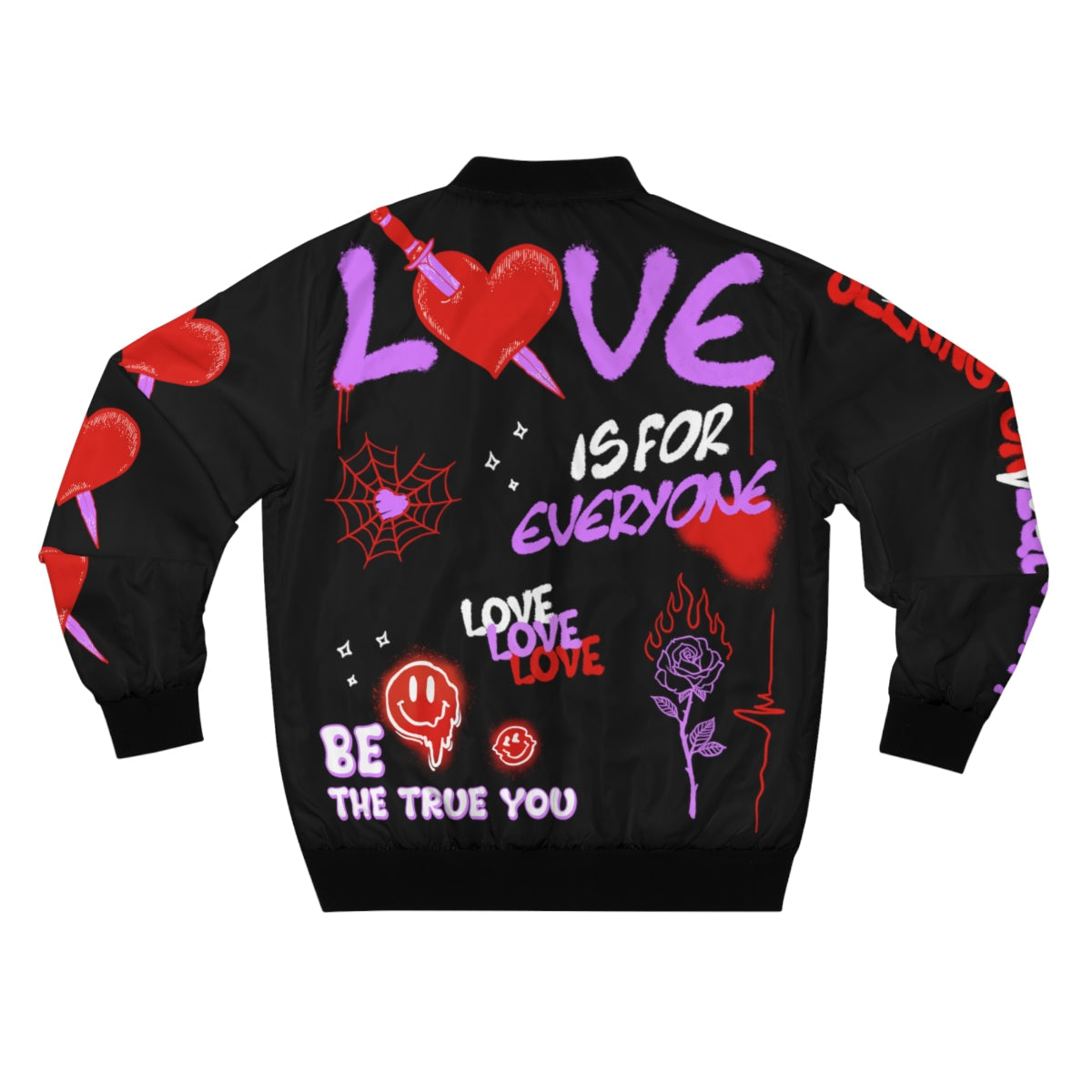 LOVE IS FOR EVERYONE Bomber Jacket